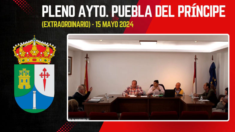 Pleno Extraordinario, 15 mayo 2024