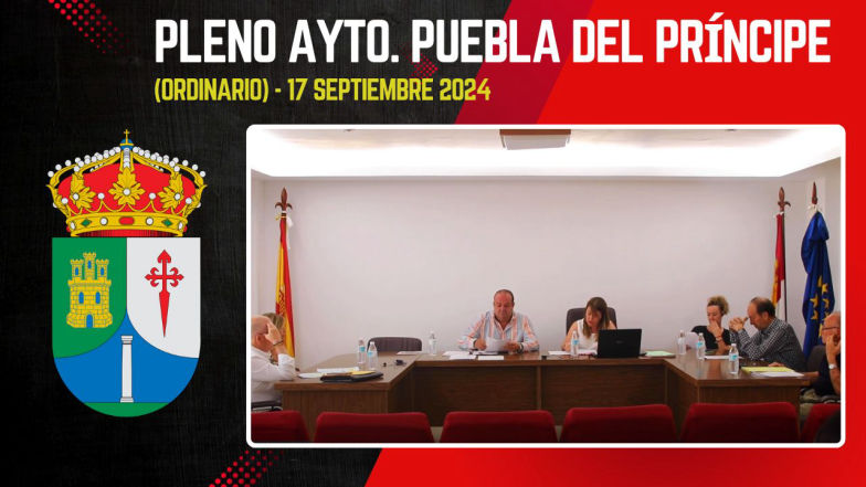 Pleno Ordinario, 17 septiembre 2024